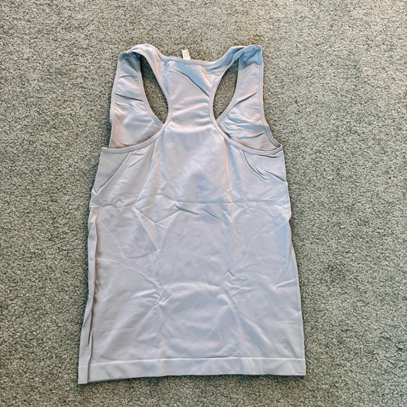 Light blue stretchy tank top - Picture 4 of 4